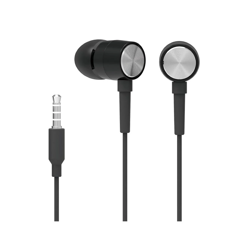 AUDIFONO METAL IN EAR NEGRO DHH-1111 - 2