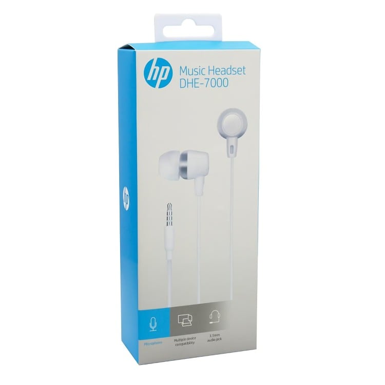 AUDIFONOS DHE-7000 IN EAR BLANCOS - 2