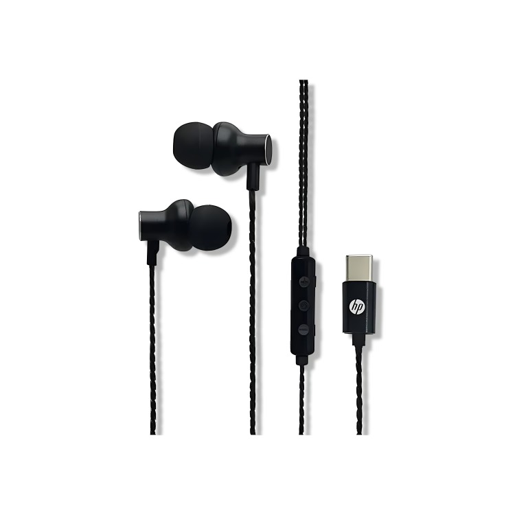 AUDIFONO DHH-1127 NEGRO IN EAR CONEXION USB-C - 3