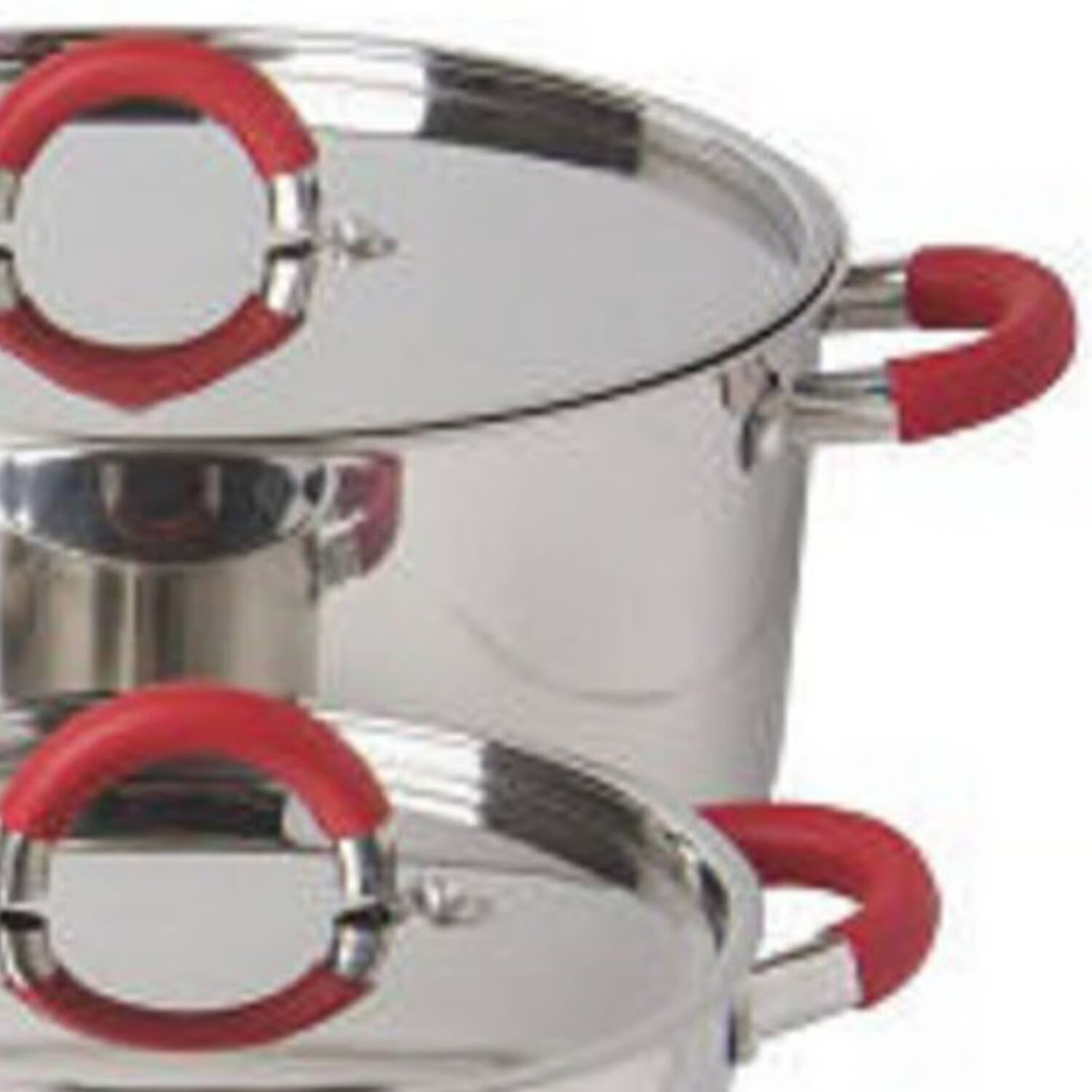 SET DE OLLAS BATERIA DE COCINA 8 PIEZAS INOXIDABLES ARTE ANDINO - 2