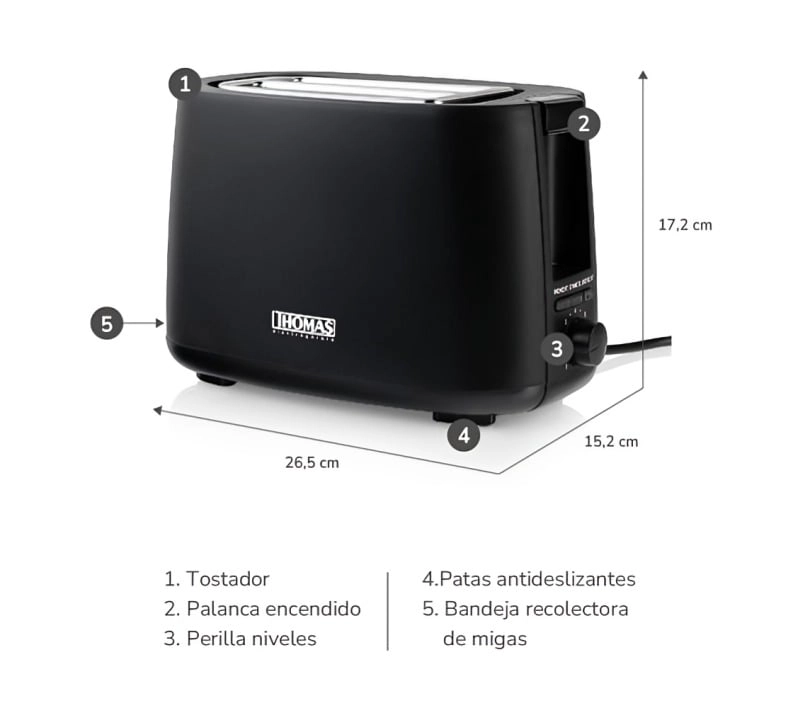 THOMAS TOSTADOR THOMAS TH-117