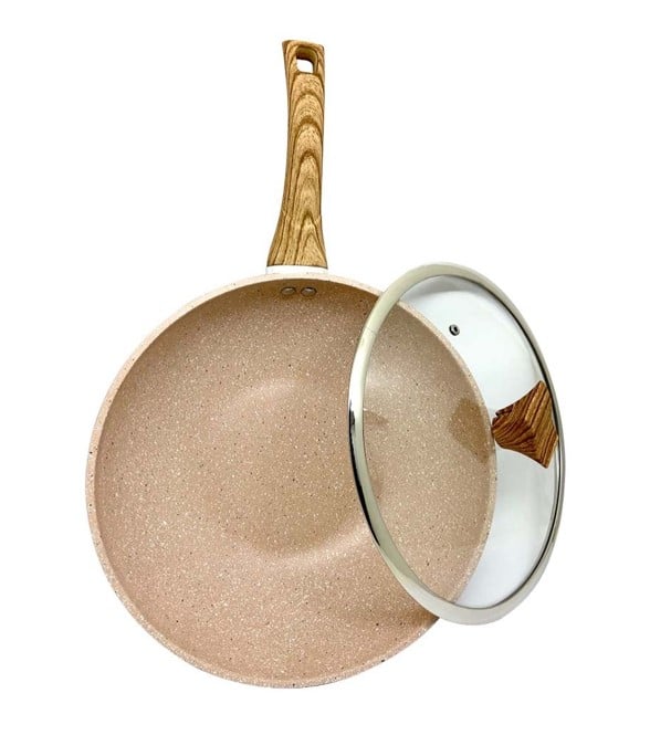 WOK STONE CON TAPA 30 CM - 1