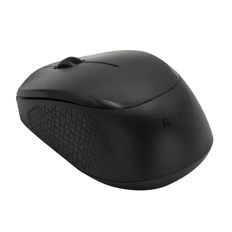 MOUSE INALÁMBRICO NEGRO SILENCIOSO AMBIDIESTRO NX-8000S 2.4GHZ - 2