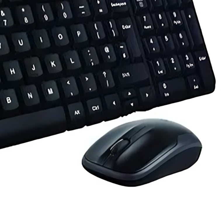 KIT TECLADO + MOUSE UNIVERSAL LOGITECH INALAM MK220 NEG 920-004430 - 1