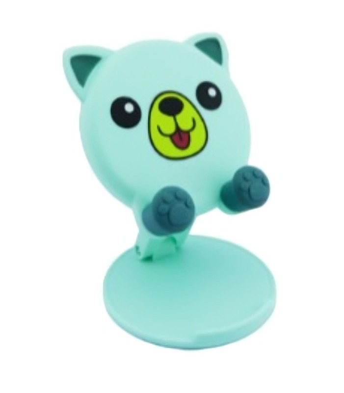 PORTA SMARTPHONE FIGURAS ANIMALES OSO PARA SOBREMESA PARA NIÑOS - 2