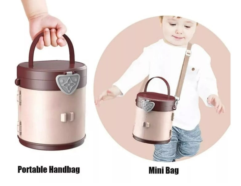 MINI MALETA BAG TOCADOR DE BELLEZA 25 PIEZAS JUGUETE MAQUILLAJE NIÑAS - 4