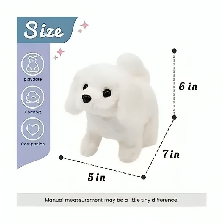 PERRITO BLANCO CON ACCESORIO - 3