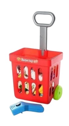 CARRITO DE COMPRAS PARA NIÑOS PEQUEÑOS MINI MARKET - 2