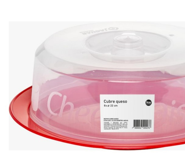 CUBRE QUESO 22CM X 8 ALTO - 2