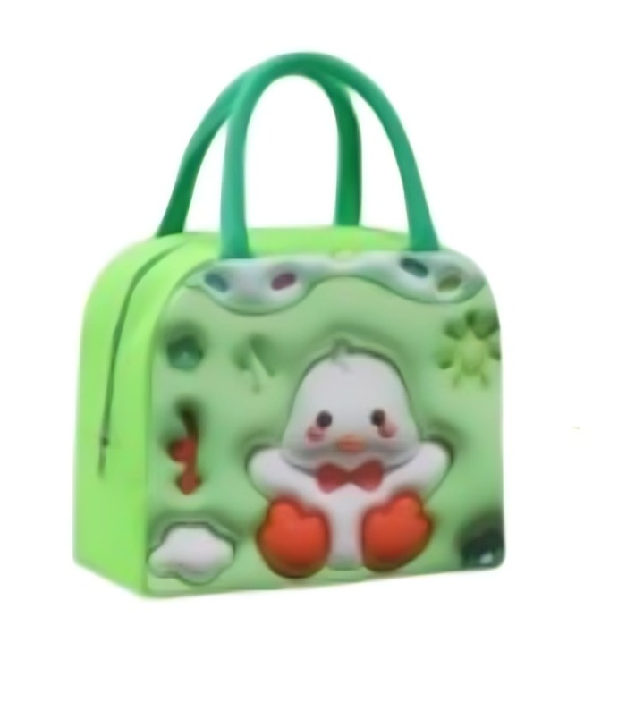 LONCHERA TERMICA DISEÑO 3D ESCOLAR IFANTIL PATO - 2