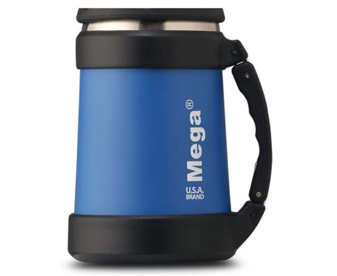 TERMO 0,5 LITROS AZUL POWER STEEL - 1