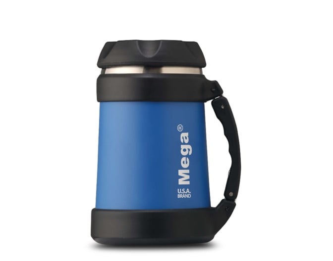 TERMO 0,5 LITROS AZUL POWER STEEL - 2