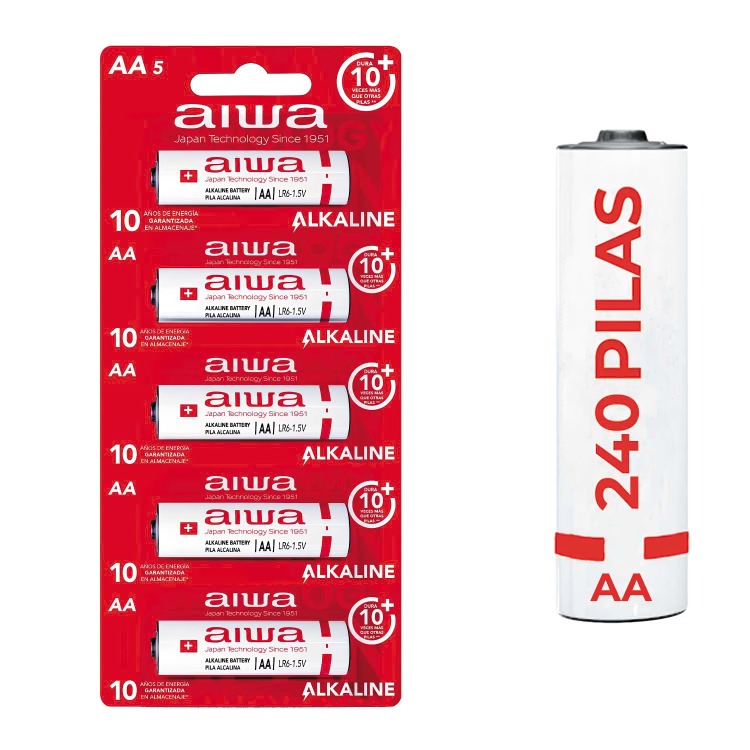PILA ALCALINA AIWA LR6P5*5 AA - 2