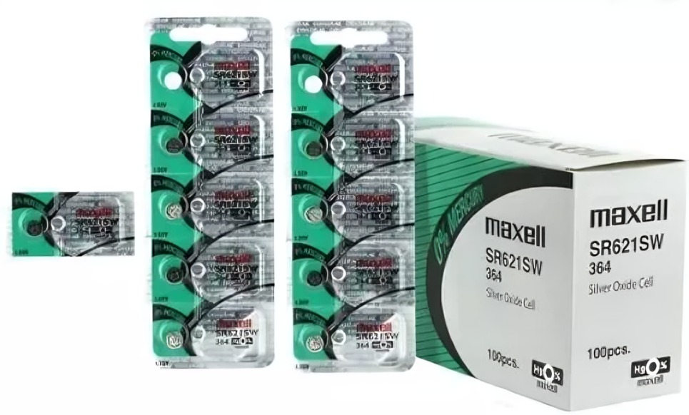 PILA DE RELOJ MAXELL SR-621 - 2