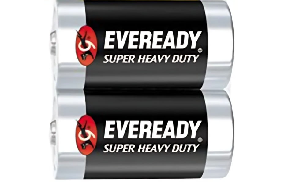PILA DE CARBON EVEREADY D X 2 - 2