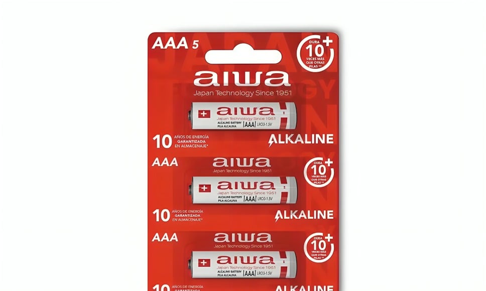 PILA ALCALINA AIWA LRO3P*5 AAA - 2