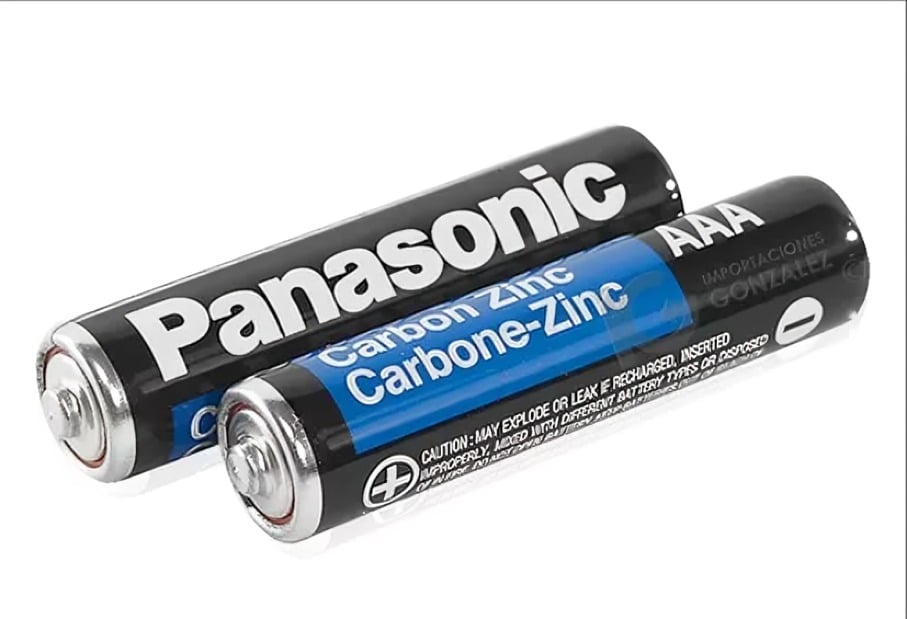 PILA DE CARBON PANASONIC AAA - 2
