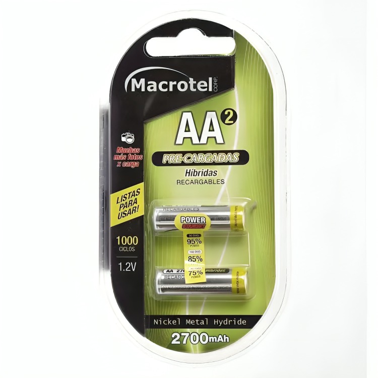 PILA RECARGABLE MACROTEL MW-2702 - 2