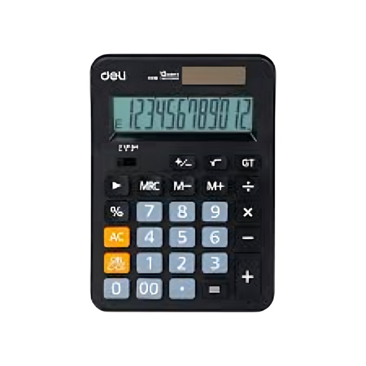 CALCULADORA CASIO TIPO MINI ESCRITORIO MX-12B NEGRO - 1