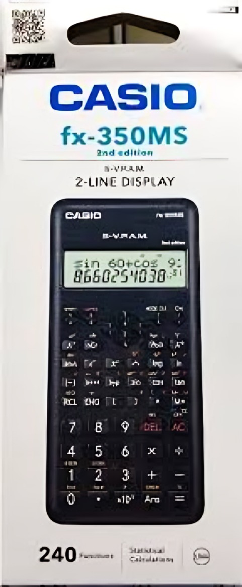 CALCULADORA CASIO CIENTIFICA FX-82 LA CW - 4