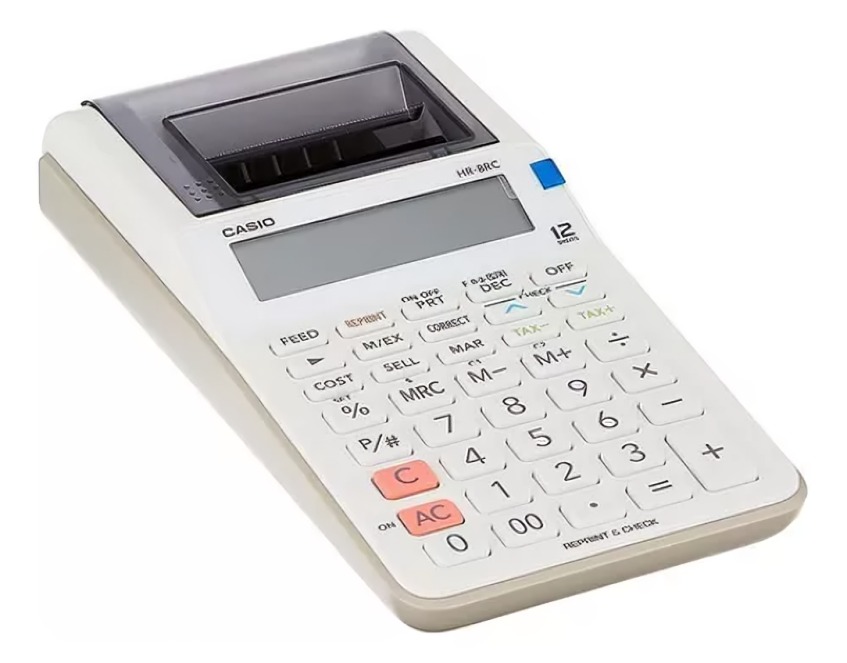 CALCULADORA CASIO 12 DIGUITOS HR-8RC - 2