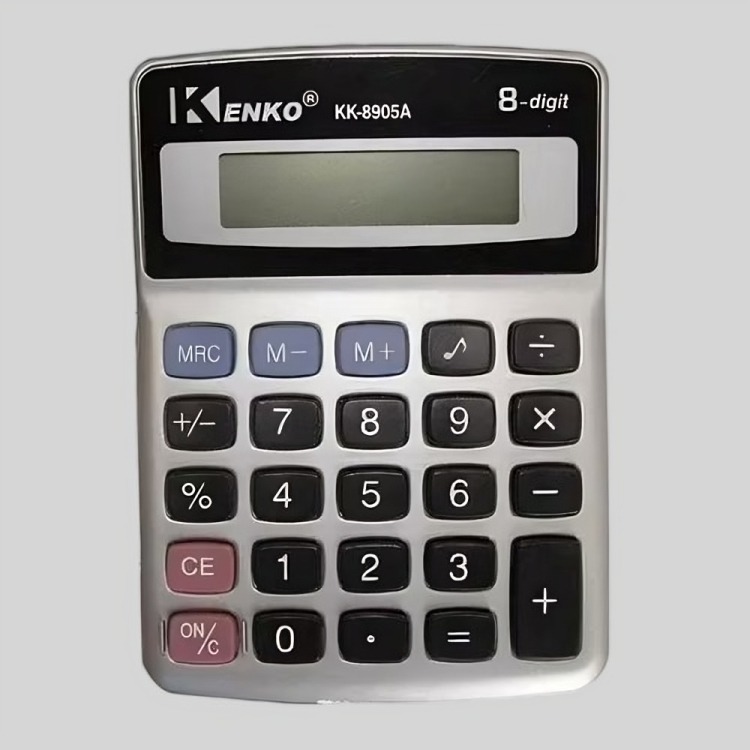 CALCULADORA ELECTRÓNICA DE ESCRITORIO KK-900A - 1