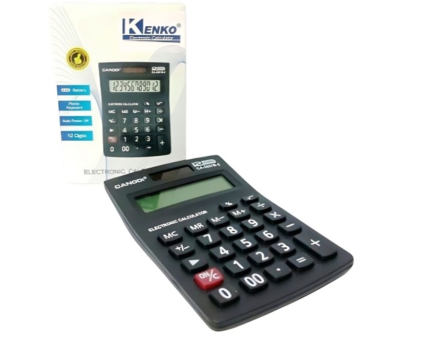 CALCULADORA ELECTRÓNICA DE ESCRITORIO KK-3851B-12 - 1
