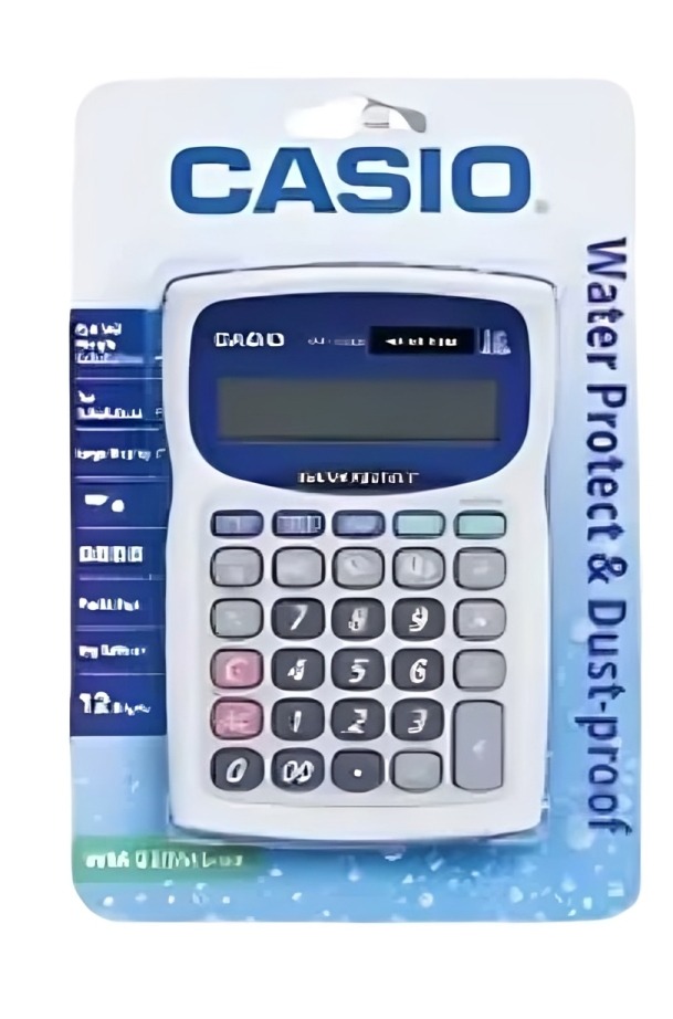 CALCULADORA CASIO TIPO MINI ESCRITORIO WM-220MS AZUL - 3