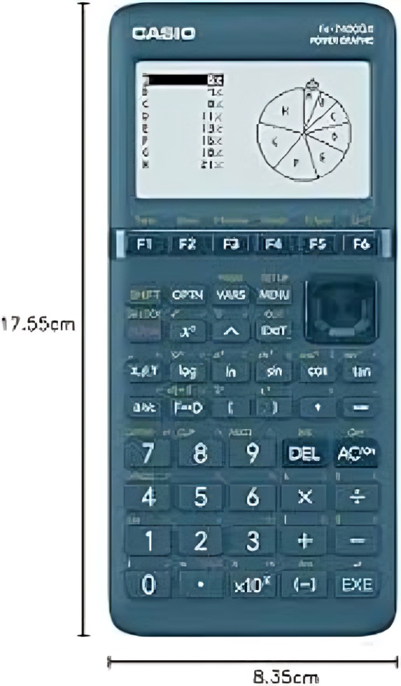 CALCULADORA CASIO GRAFICA FX-7400GIII - 2
