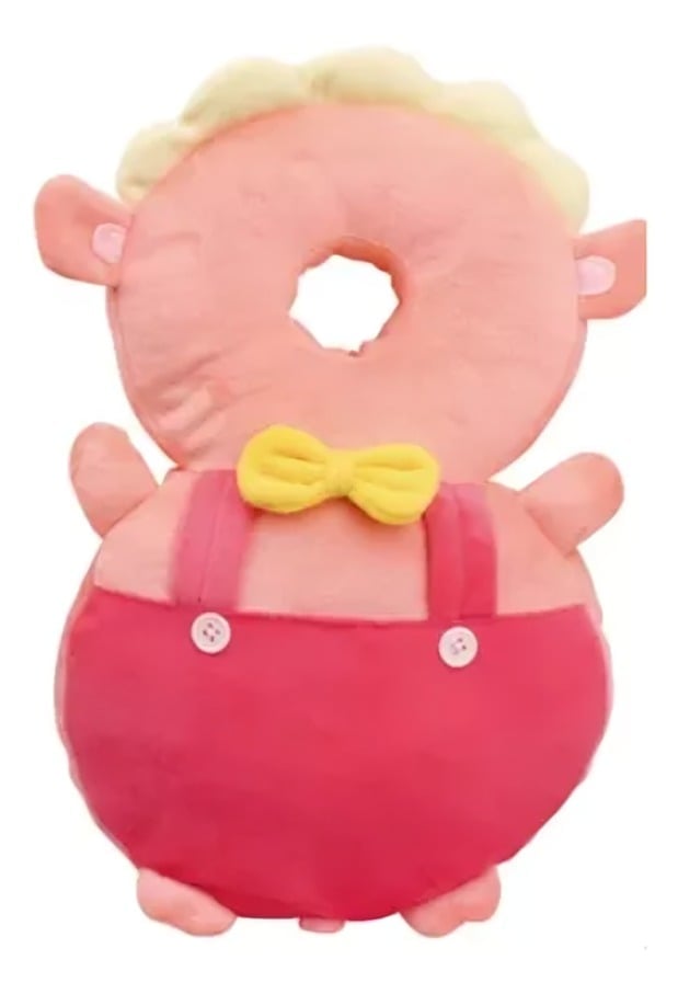 ALMOHADA BEBE ANTIGOLPE ROSADA - 1