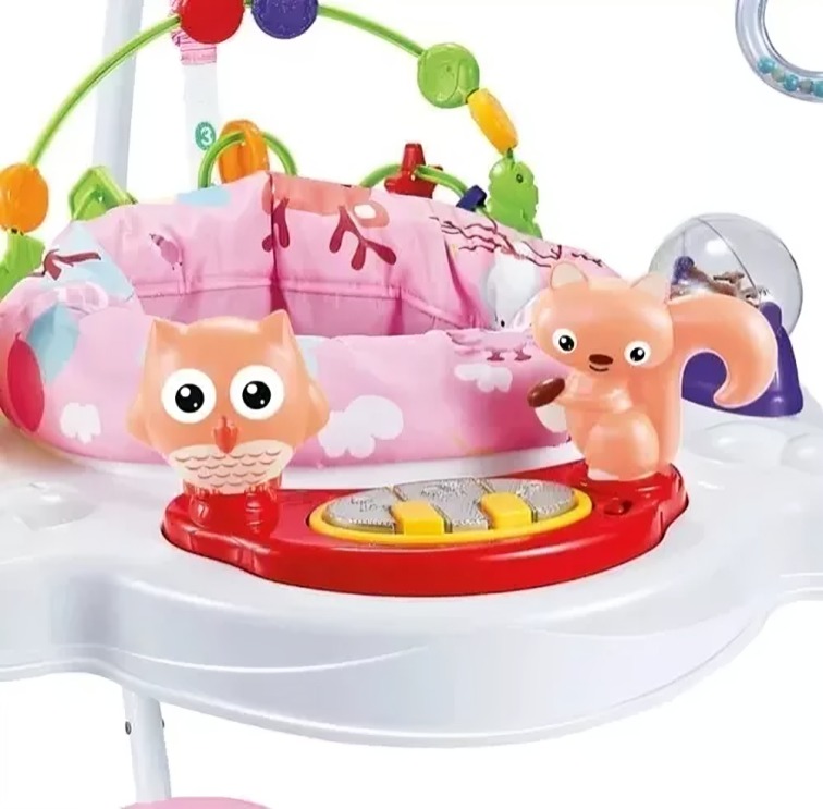 BABY JUMPER MUSICAL MULTIFUNCION ROSADO - 3