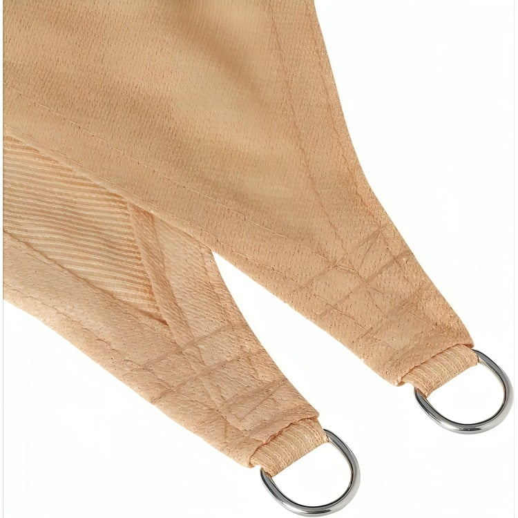 CARPA LONA / VELA MALLA SOMBRA TRIANGULAR 3.5MX3.5MX3.5M - 2