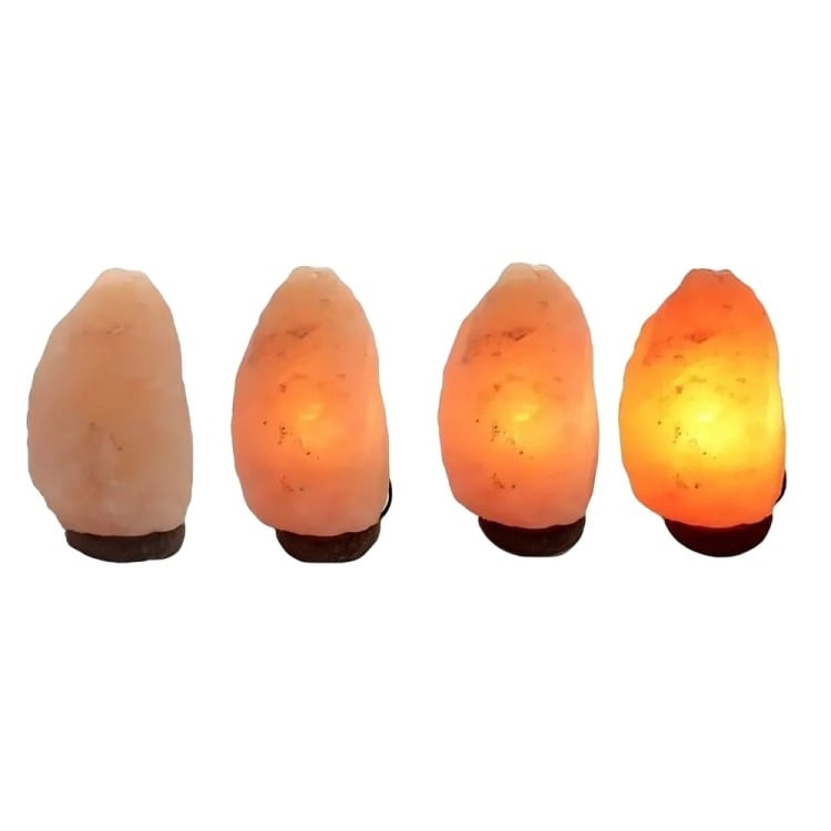 LAMPARA DE SAL DEL HIMALAYA PIEDRA DE 2 A 3 KG - 2