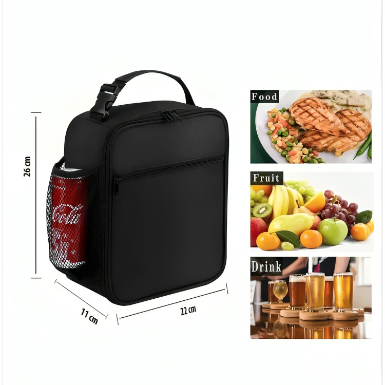 LONCHERA TÉRMICA PORTÁTIL HOMBRE BOLSA DEL ALMUERZO - 1
