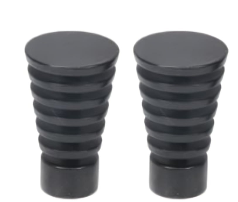 PACK 2 REMATE DE POSTE DE CORTINA 63X20MM - 1
