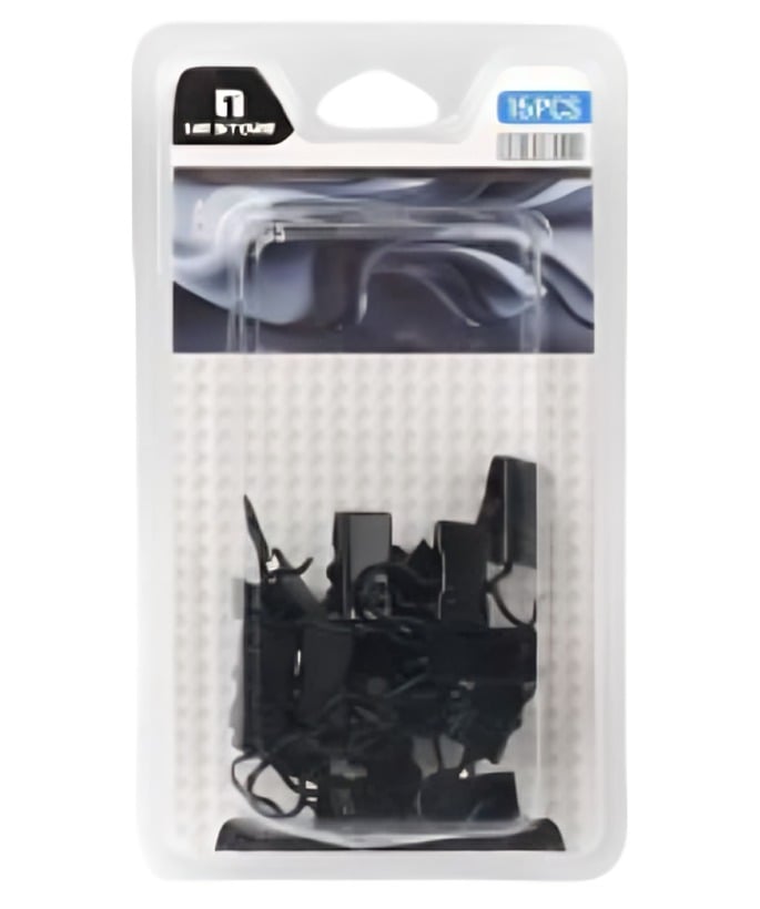 PACK 2 ACCESORIOS PARA CORTINAS1,7X09CM - 2