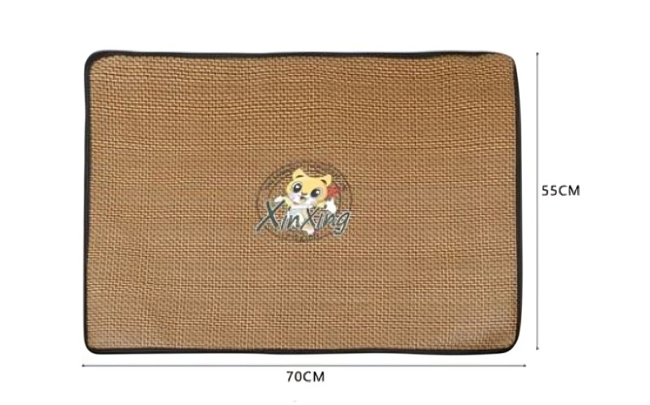 ALFOMBRA BEIGE PARA MASCOTAS 70X55 CM - 2