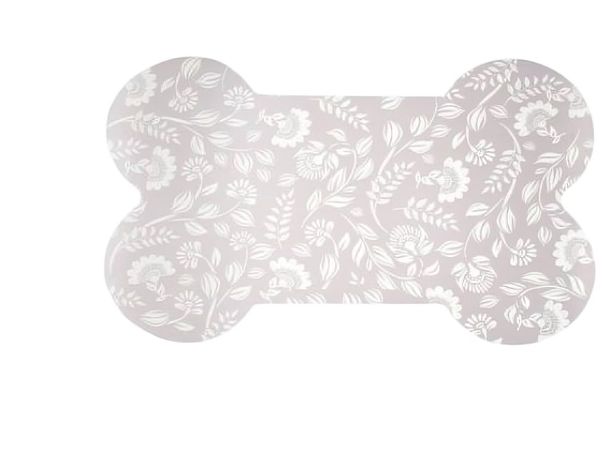 ALMOHADILLA PARA MASCOTAS BEIGE FLORAL 63.5X38.1 CM - 2