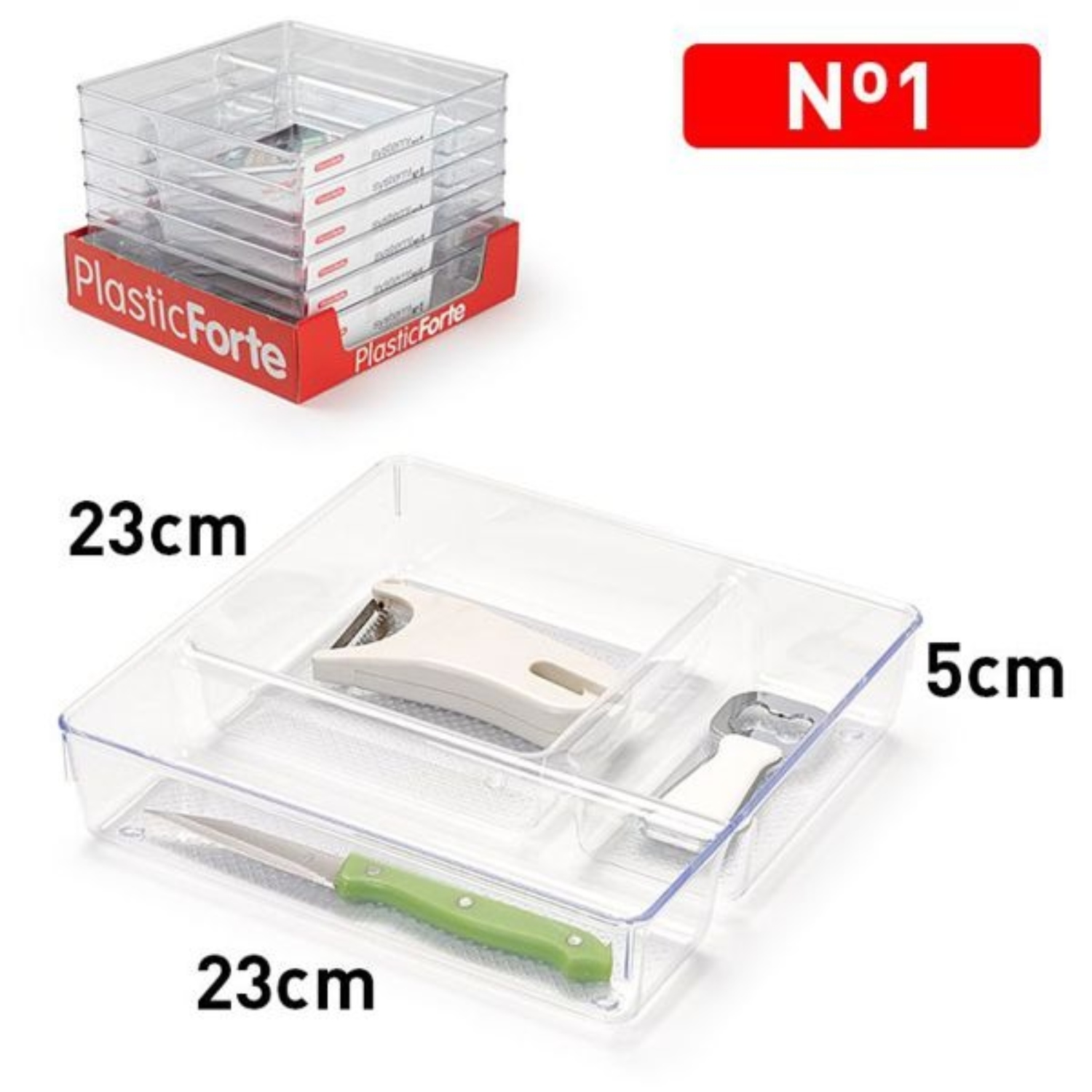 ORGANIZADOR CUADRADO SYSTEM NO. 1 - 1