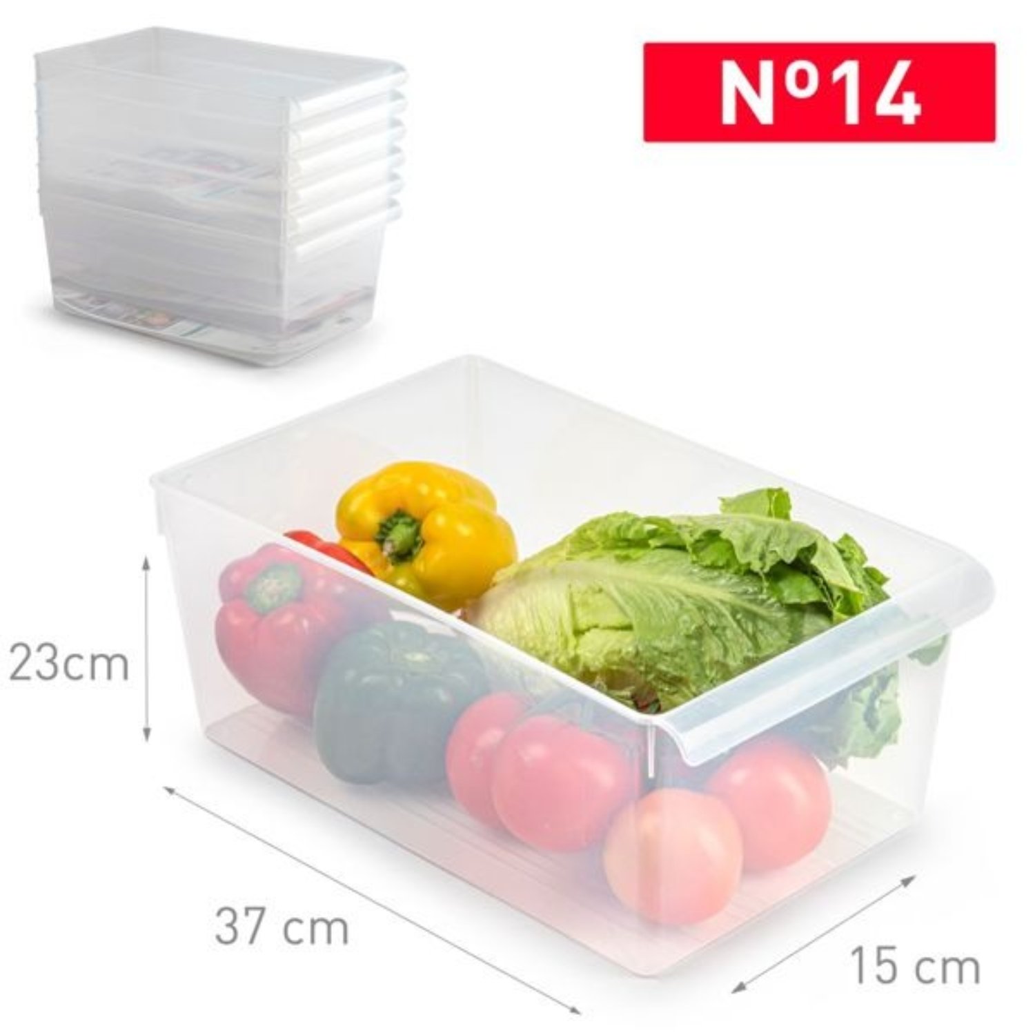 ORGANIZADOR RECTANGULAR SYSTEM NO. 14 FRIGO - 1