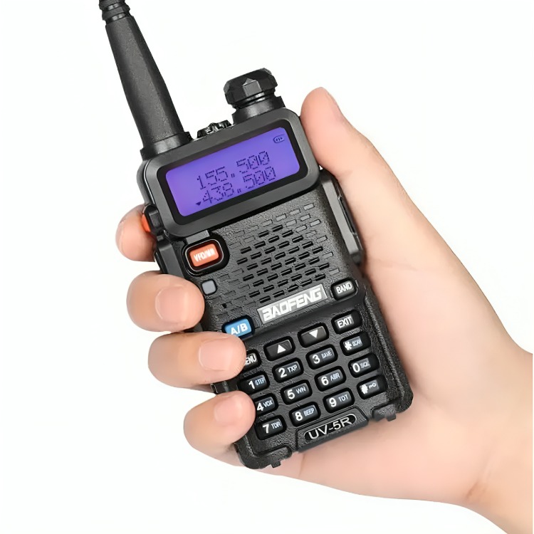 RADIO TRANSMISOR WALKIE TALKIE VHF UHF FM DUAL BAND UV-5R - 2