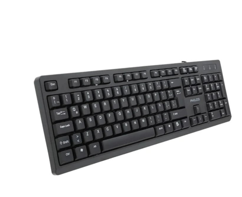 TECLADO ALÁMBRICO SPK6234 NEGRO PHILCO - 2