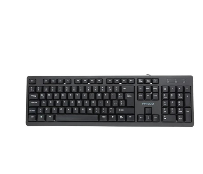 TECLADO ALÁMBRICO SPK6234 NEGRO PHILCO - 3