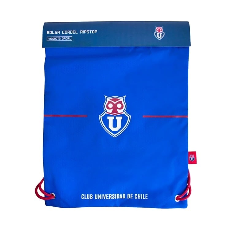 MORRAL MOCHILA BOLSA CORDEL RIPSTOP UNIVERSIDAD DE CHILE - 2