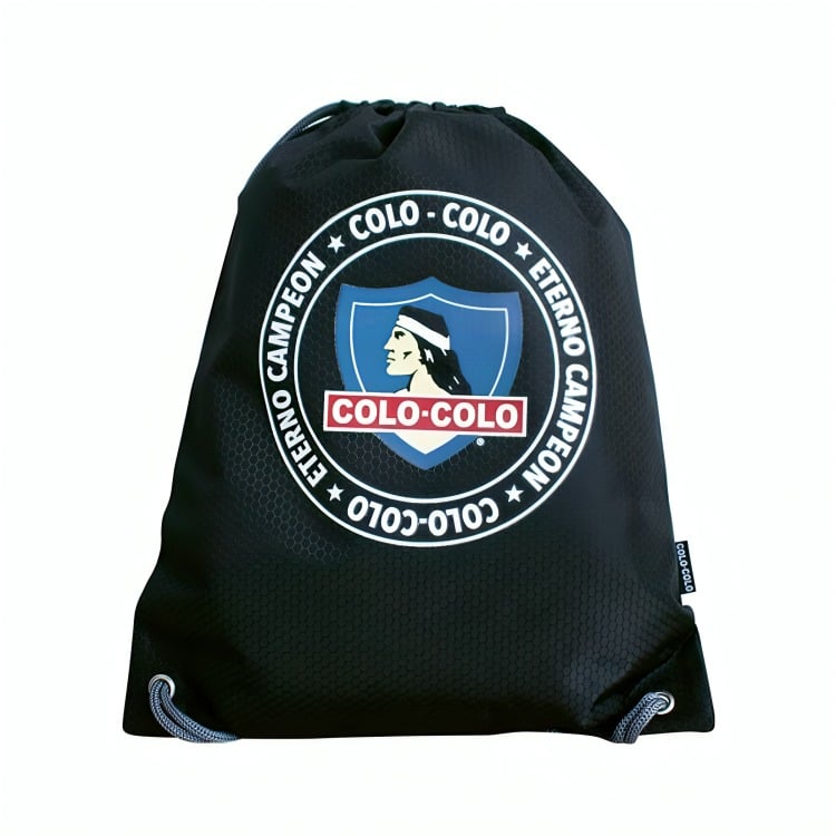 MORRAL MOCHILA BOLSA CORDEL RIPSTOP COLO COLO - NEGRO - 1