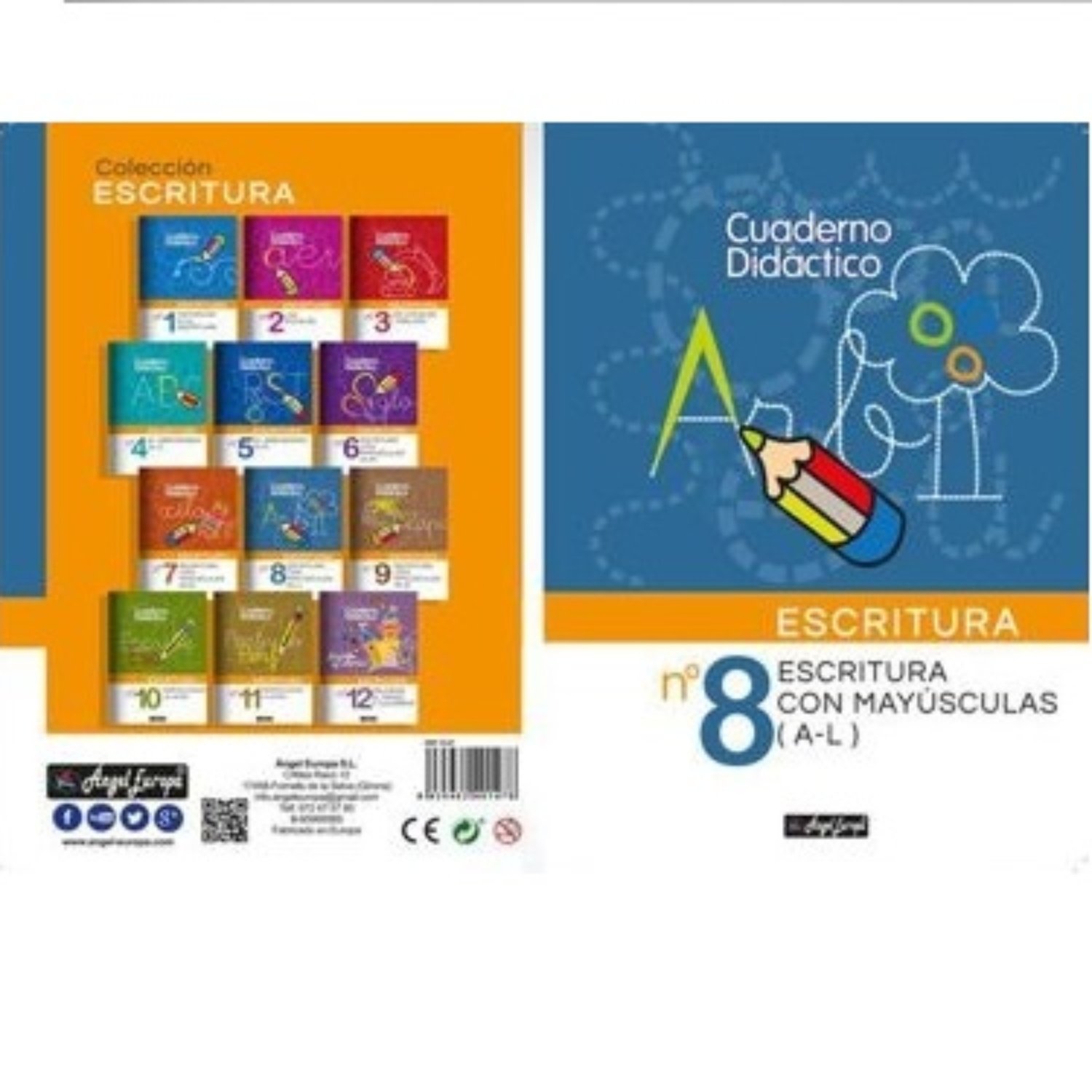 LIBRO DIDACTICO DE ESCRITURA NO. 8 - 1