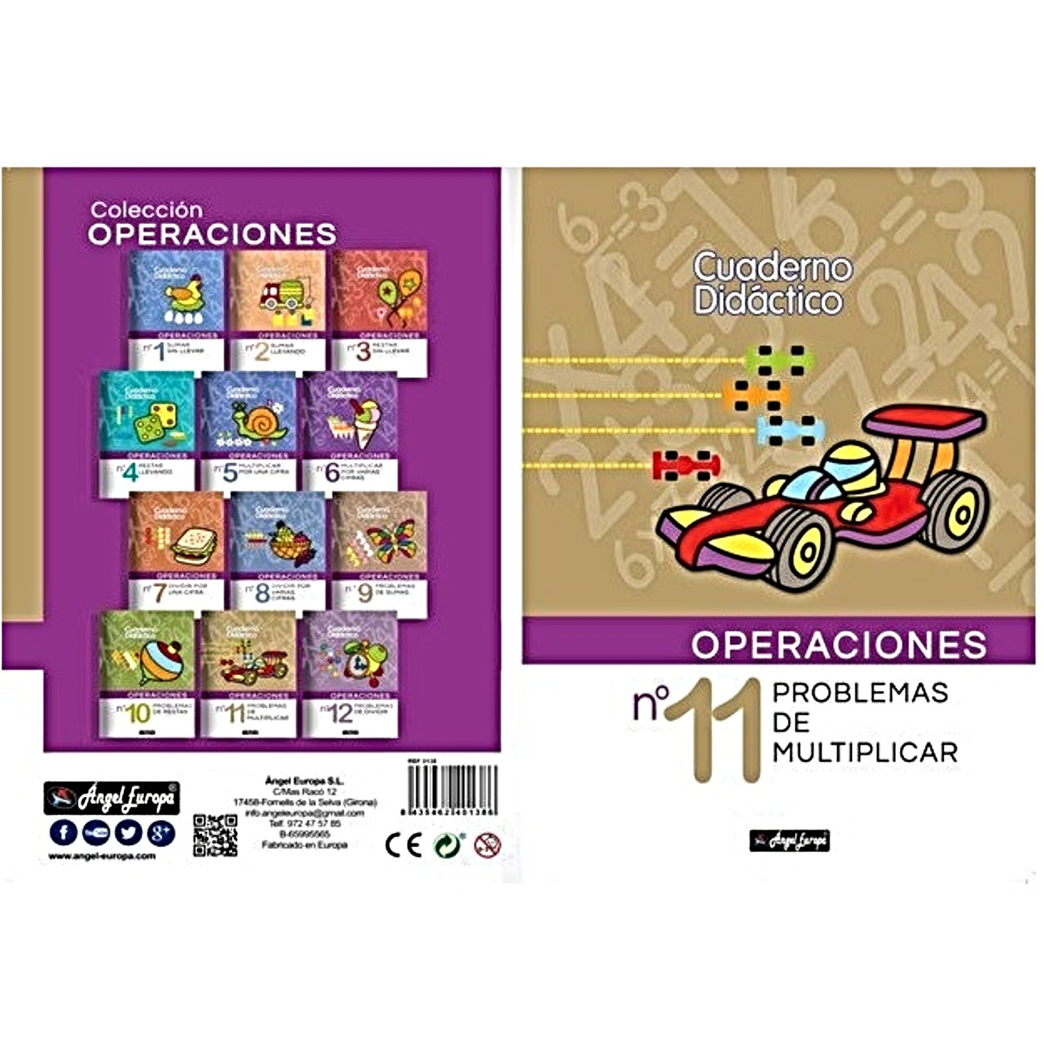 LIBRO DIDACTICO DE OPERACIONES PROBLEMAS DE RESTA NO. 11 - 1