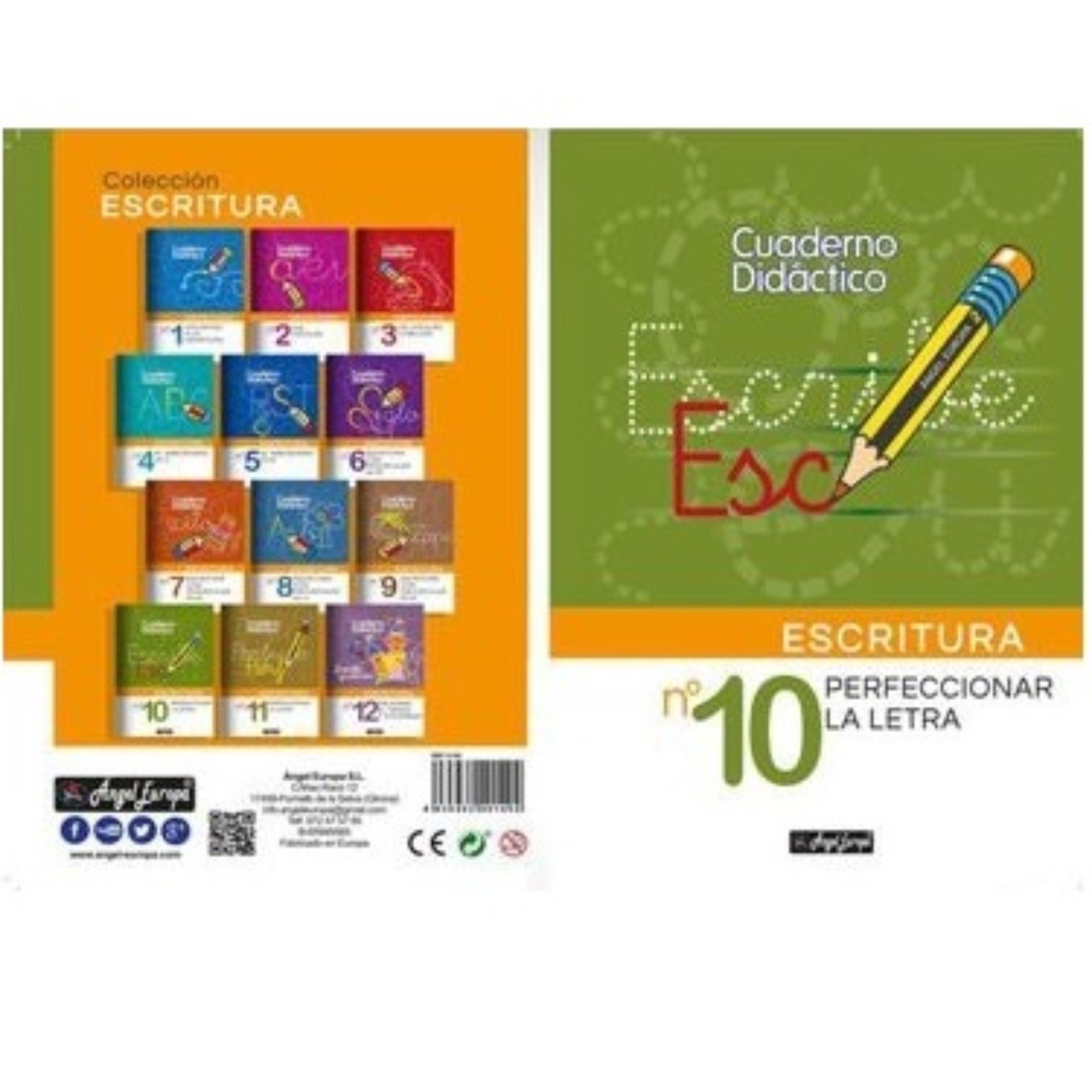 LIBRO DIDACTICO DE ESCRITURA NO. 10 - 1