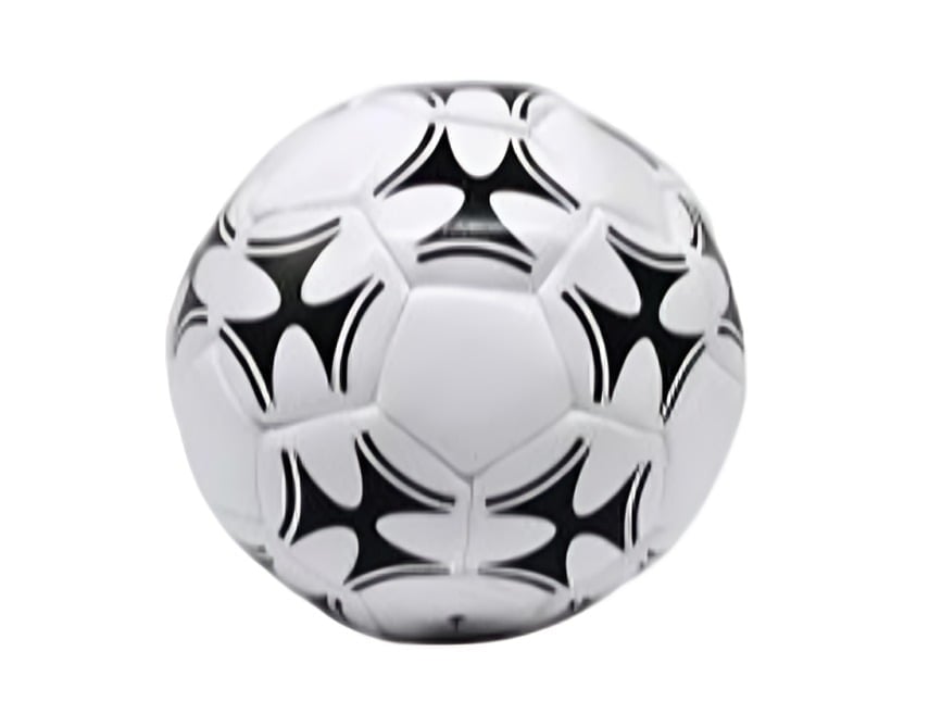 BALON DE FÚTBOL COSIDO A MÁQUINA BLANCO - 2