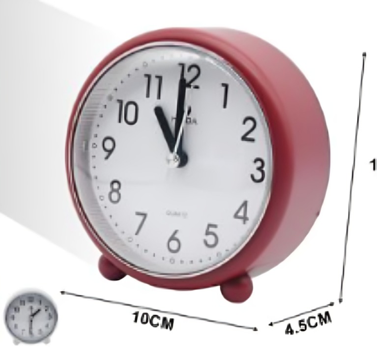 RELOJ DESPERTADOR 10X4.5X10 CM - 2